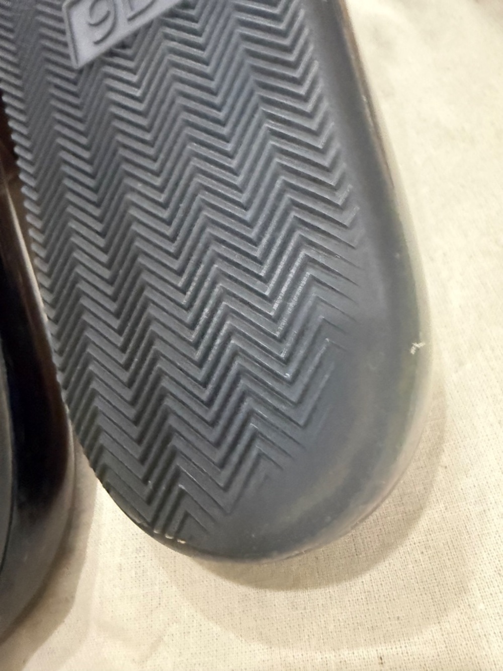 TORY BURCH $188 BLACK BUBBLE JELLY SLIDE SANDAL/Sz 9 39 EU Style 85010 - Picture 9 of 13